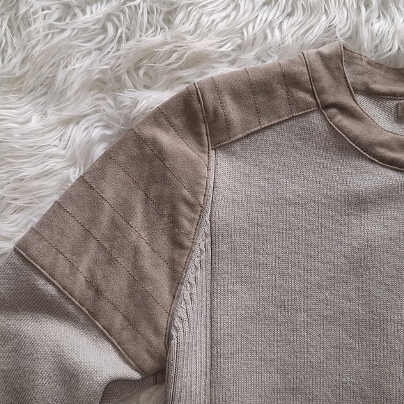 Banana Republic Suede Moto Sweater Jacket - Picture 11 of 16